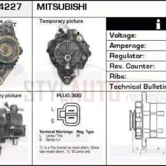 Alternador Mitsubishi, A2T82899, A2TN0399, A3T15099, MD304129