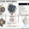 Alternador Mitsubishi, A2T14376, A2T14876, JA793IR, MD127087, MD132130
