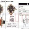 Alternador Nissan, 0986040561, 23100-22J10. A3T03099, JA677IR