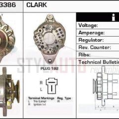 Alternador Mitsubishi, A1T70783, JA796IR, LR220-23