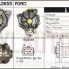 Alternador Ford, 95VB-10K359BB, A3TN1791, CA1317IR
