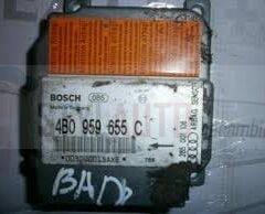 centralita de airbags Audi A6 4B0959655C 4B0 959 655 C 4BO959655C BOSCH 0 285 001 106