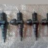 juego inyectores bomba seat vw 1.9 tdi axd atd