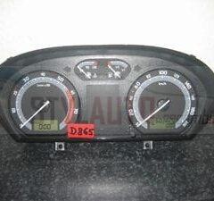 cuadro de relojes skoda Fabia 1 1,2HTP, 6Y0 920 881 M, 6Y0920881M, 110.080.253/013