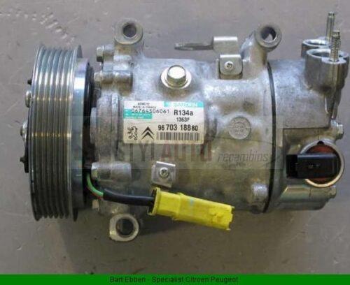 compresor de aire Peugeot Citroen C4 1.6 HDI 96 519 109 80 9651910980 SD6C121351F