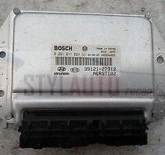 CENTRALITA DE MOTOR HYUNDAI KIA GETZ BOSCH 0 281 011 807, 0281011807, 39101-27715, 3910127715