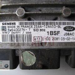 Centralita de motor FORD FIESTA 1.4 TDCI SID802 5WS40027K-T / 2S6A-12A650-BL 1BSF