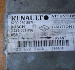 CENTRALITA DE AIRBAGS RENAULT CLIO Renault Clio 1998-2008 AB8.X 8200230857 8200 230 857 BOSCH 0 285 001 496