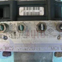BOMBA ABS RENAULT CLIO 0265231333 + 8200229137. ECU PART NUMBERS: 0265800335