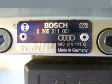 BOMBA ABS Audi 4A0614111C Bosch 0265211001