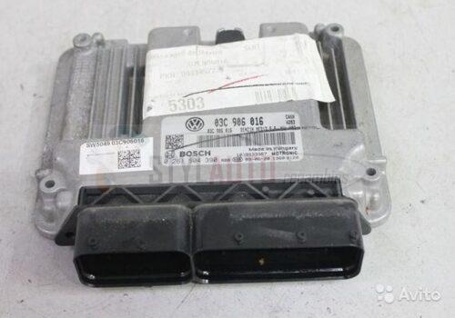 centralita vw golf 6 1.4 tsi 03c906016 - 0261S04390 03C906016 med17,5,5