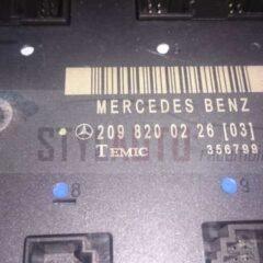 CENTRALITA CONFORT MB W209 2098200226 209 820 02 26