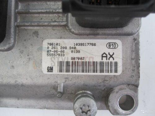 CENTRALITA DE MOTOR OEPL CORSA D 0261208940 55557933 AX