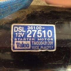 motor de arranque hyundai 1.5 crdi 36100-27510 3610027510