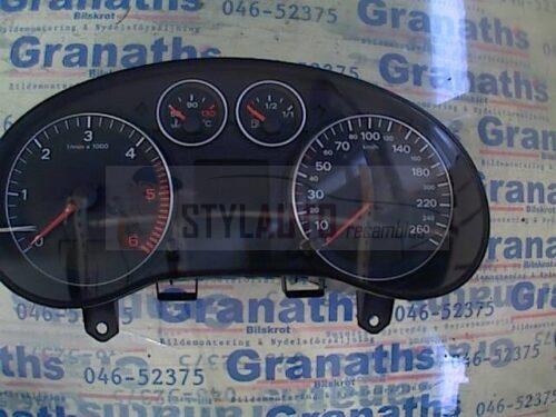 CUADRO DE RELOJES AUDI A3 8P0920930K 8P0 920 930 K SIEMENS VDO 110080297003 110.080.297/003