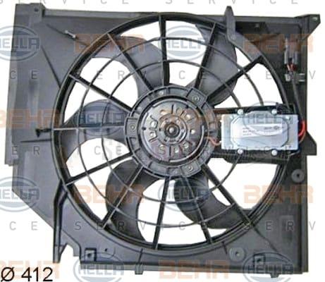 electroventilador bmw serie 3 e46 modelos gasolina new