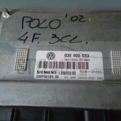 centralita motor vw polo 03E906033 5WP40189 05 3PE4649
