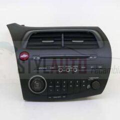 RADIO CD MP3 WMA. MARCA Y MODELO, HONDA CIVIC. AŃO, 2007. NÚMERO DEL FABRICANTE, 39100-SMG-G016-M1