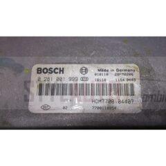 CENTRALITA DE MOTOR, RENAULT ESPACE, 0 281 001 999, 0281001999, 28SA5315, EDC 15C3-4.1, HOM7700104407, 8200095448