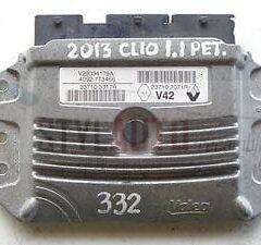 centralita de motor renault clio 237103317r 237102071r v29034179a-