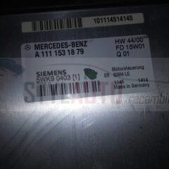 CENTRALITA DE MOTOR MERCEDES W203 W210, A 111 153 18 79, A1111531879, SIEMENS 5WK9 0403 [1], 5WK90403