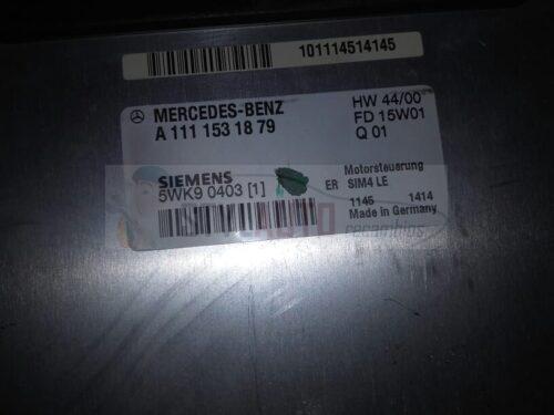 CENTRALITA DE MOTOR MERCEDES W203 W210, A 111 153 18 79, A1111531879, SIEMENS 5WK9 0403 [1], 5WK90403
