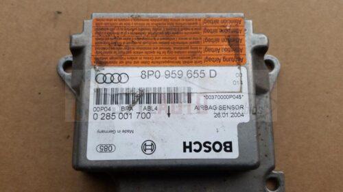 Centralita de airbag para Audi A3 8P (2003-2008). Referencia 8P0 959 655 D8P0959655D
