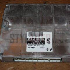 centralita de motor toyota avensis 89661-05691 8966105691 MB175800 ...