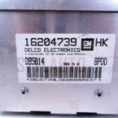 CENTRALITA DE MOTOR OPEL CORSA B 1.2, DELCO 16204739 HK, 16204739HK, D95014