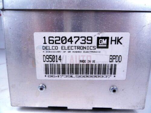 CENTRALITA DE MOTOR OPEL CORSA B 1.2, DELCO 16204739 HK, 16204739HK, D95014