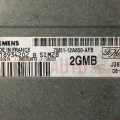 CENTRALITA FORD FOCUS 2GMB SIM28 S118934202 B S118934202B 4M51-12A650-AFB 7M5112A650AFB
