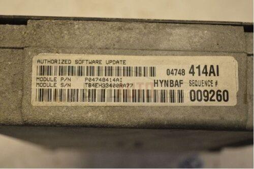 Centralita del motor Chrysler Voyager P04748414AI 04748414AI