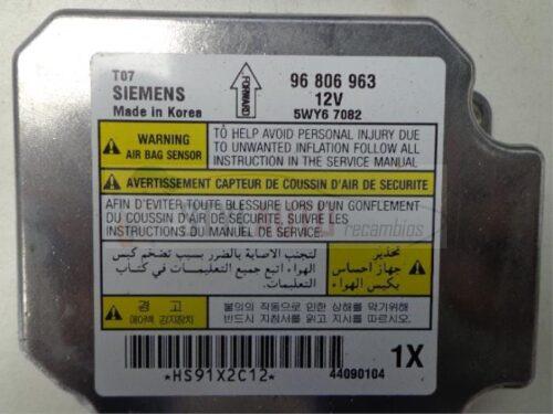 centralita de airbags chevrolet aveo 96806963