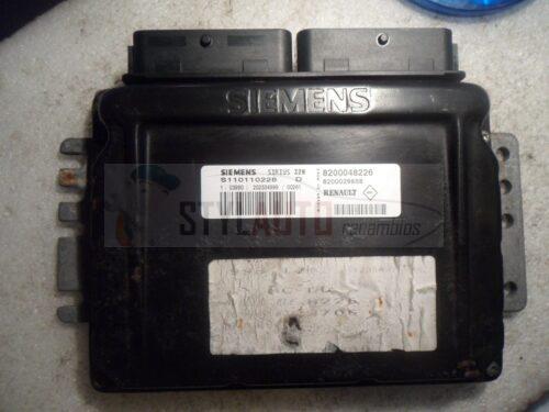 centralita de motor Centralita motor Renault Scenic 1.6 16v 1.8 16v. S110110228D / 8200048226 / 8200029658