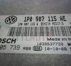 centralita motor seat altea xl 1.8 tfsi 1P0907115AE/1P0 907 115 AE/0261S05739
