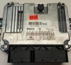 CENTRALITA DE MOTOR HYUNDAI tucson KIA 2.0 CRDI BOSCH 0 281 014 221, 0281014221, 39114-27296