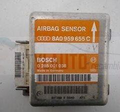 centralita de airbags Audi 8A0959655C Ref Bosch: 0285001038