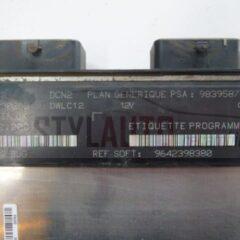 centralita motor PARTNER R04080026D R04080026 D 9646260280 DCN2