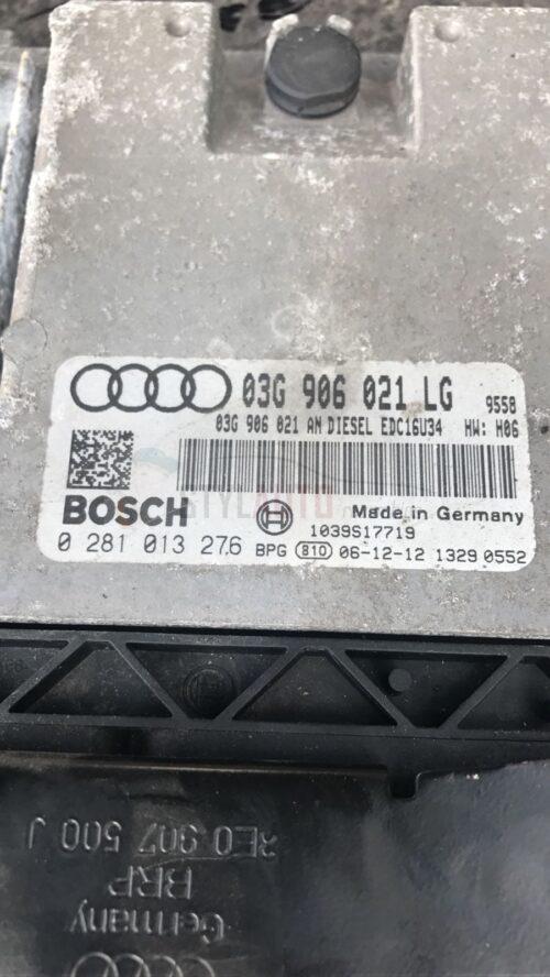 CENTRALITA DE MOTOR AUDI A3 2.0 TDI BOSCH 0 281 013 276, 0281013276, 03G 906 021 LG, 03G906021LG