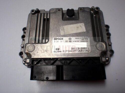 CENTRALITA DE MOTOR HYUNDAI I30 1.6 CRDI BOSCH 0281017206, 0 281 017 206, 391132A411, 39113-2A411, 1039S41590