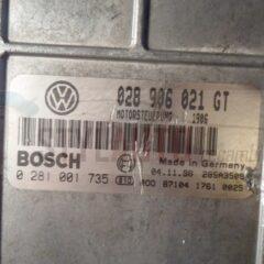 centralita VOLKSWAGEN SHARAN ALHAMBRA 1.9 TDI BOSCH 0 281 001 735, 0281001735, 028 906 021 GT, 028906021GT