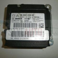 CENTRALITA DE AIRBAGS PEUGEOT 207 9666843980 0285010702