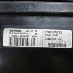 CENTRALITA MOTOR RENAULT MEGANE 1.6 S110030034B S110030034 B 8200035692 SIRIUS 32