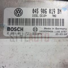 CENTRALITA DE MOTOR VW VOLKSWAGEN FOX, POLO 1.4TDI, BOSCH 0 281 011 721, 0281011721, 045 906 019 BN, 045906019BN