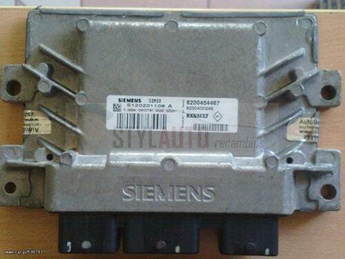 CENTRALITA DE MOTOR RENAULT CLIO SIEMENS S120201108 B, S120201108B, 8200454467, 8200400246, SIM32