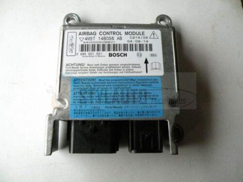centralita de airbags ford focus Ford Focus 4M5T14B056AB 0285001551 4m5t-14b056-ab