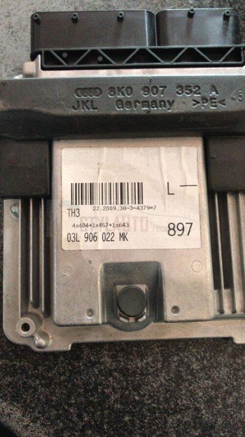 centralita de motor audi a4 2.0 tdi 03l906022mk - bosch 0281015583