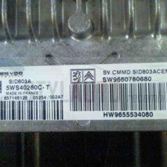 CENTRALITA CITROEN C5 PEUGEOT 407 5WS40260C-T 5WS40260CT SID803A