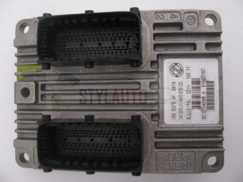 CENTRALITA DE MOTOR FIAT GRANDE PUNTO 1.4 IAW 5SF9.A2, IAW5SF9A2, 51868974