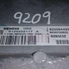 CENTRALITA MOTOR RENAULT TWINGO S120202117 A / S120202117A / 8200944930 / 8200700600